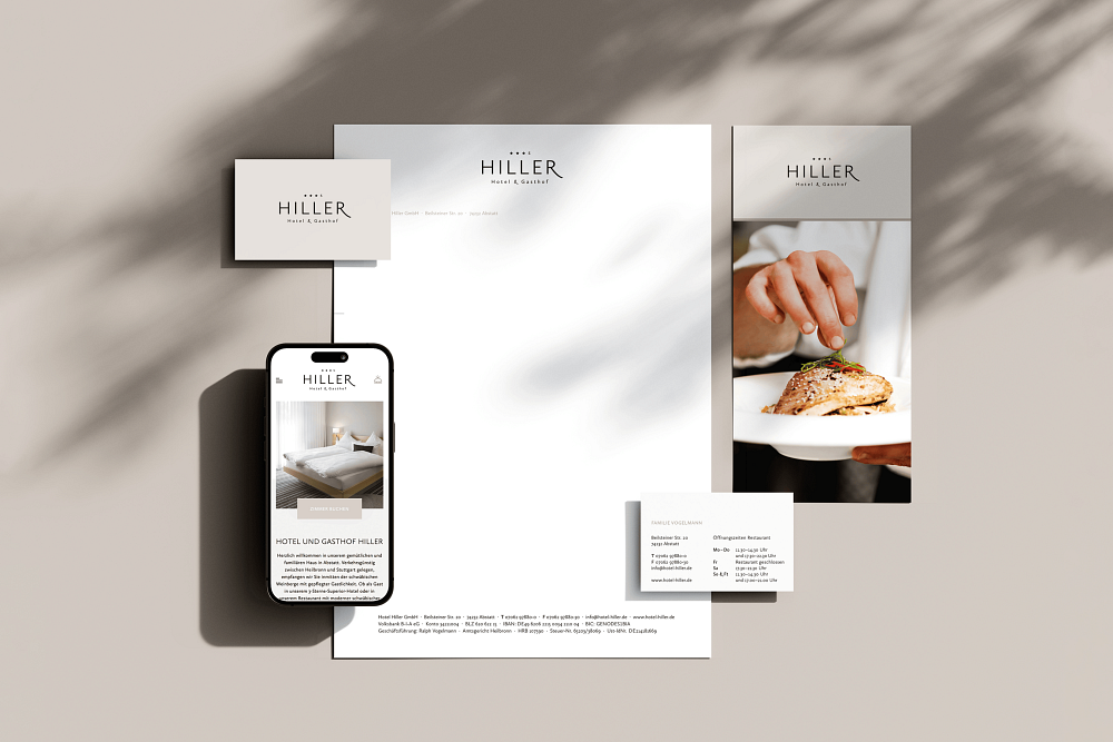 Hotel Hiller Branding